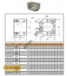 Крепление гайки ШВП SFU1605-1610 для CNC(ЧПУ) Фото #4
